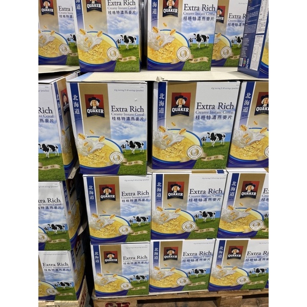 桂格北海道風味特濃燕麥片 好市多同步販售