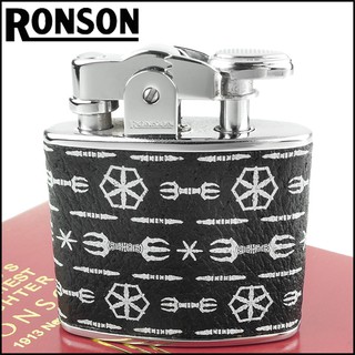 ☆福星煙具屋☆【RONSON】Standard系列-燃油打火機-野豬皮包覆-摩利支天款 NO.R02-2018M