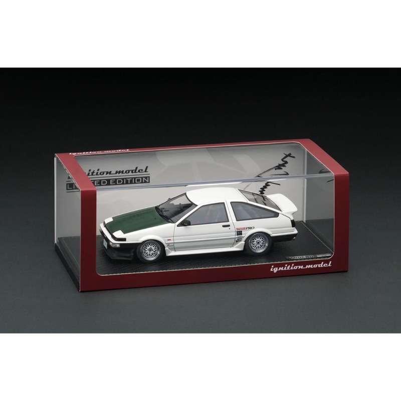 IG 1/18 土屋圭市Toyota Sprinter Trueno(AE86)3-Door TK-Street Ver