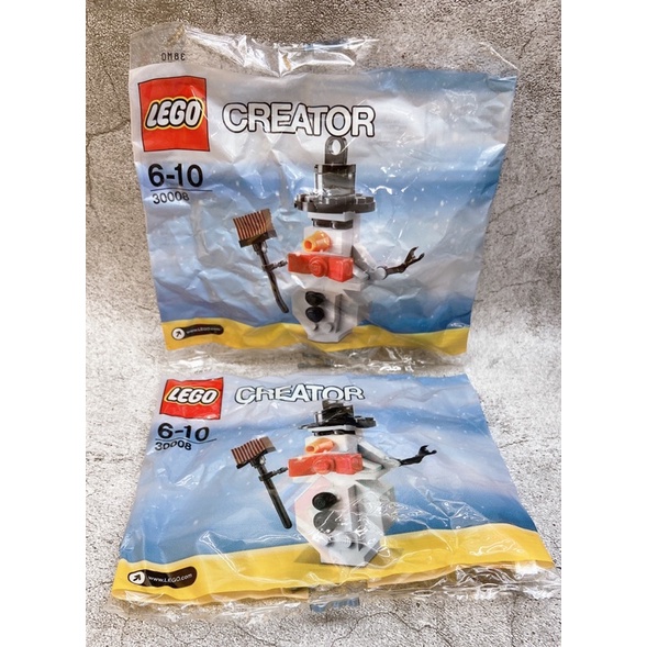 樂高 LEGO  30008 creator 聖誕節 雪人⛄️