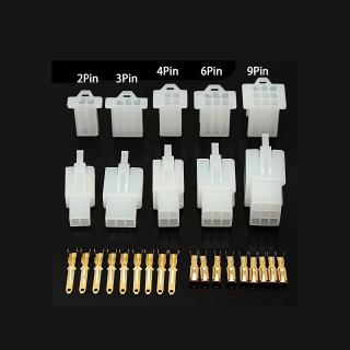 10 套/批 2.8 毫米 2/3/4/6/9 針汽車電線汽車/汽車 2.8 連接器,用於電動自行車、汽車、摩托車等