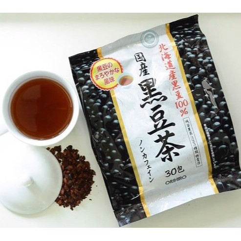 森吉小舖 日本 ORIHIRO 北海道國產黑豆茶 100% 180g 30包入 黑豆水 無咖啡因