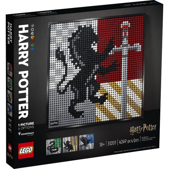 LEGO 31201 Harry Potter™ Hogwarts™ Crests ART &lt;樂高林老師&gt;