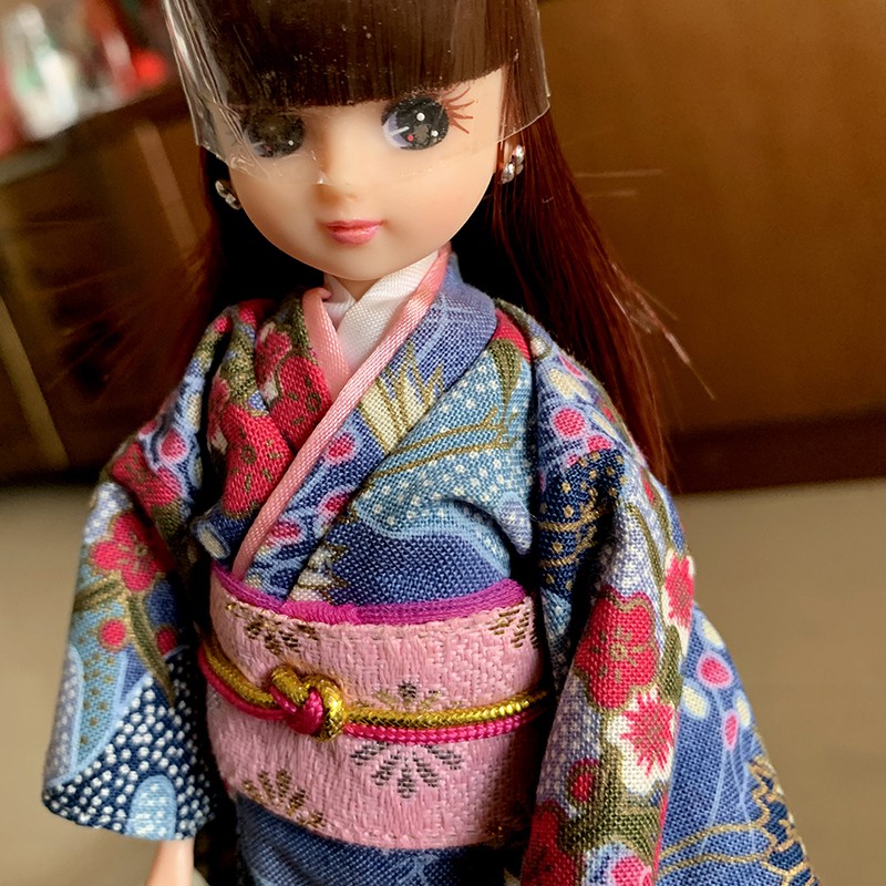 Umiko Dolls ◆ 莉卡娃娃絕版古董老娃 日本製和服莉卡 配件全
