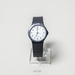 CASIO Youth MQ24 白麵黑刻 卡西歐 指針款 薄型 經典 手錶【MQ247BLDF】