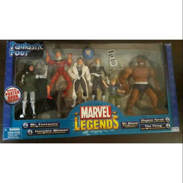 marvel legends toybiz 驚奇四超人 禮盒包(無限之戰,死侍,鋼鐵人,猛毒,蟻人,索爾,天啟,薩諾斯