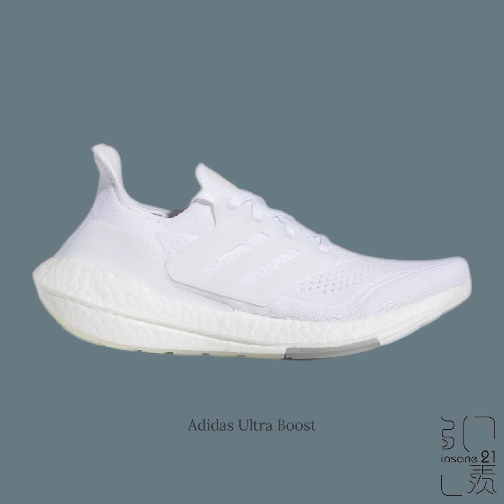 ADIDAS ULTRA BOOST UB21 全白 白魂 休閒 運動 女款 FY0403【Insane-21】