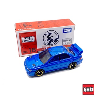 『 單位日貨 』TOMICA 多美 TEM博 Subaru 速霸陸 WRX TypeRA STi NO.16 日本正版