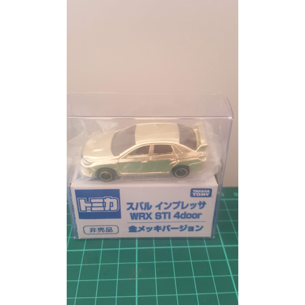 Tomica 非賣品 SUBARU WRX STI 4door 金