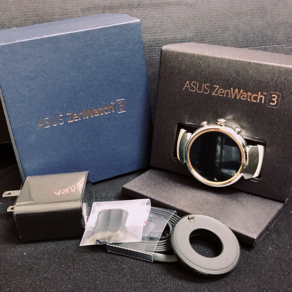 ASUS ZenWatch 3 WI503Q 象牙白(銀色錶身) 智慧型手錶 腕錶 全新公司貨 防水 智慧 穿戴 復仇者