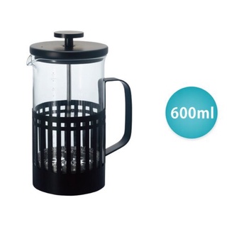 HARIO 霧黑濾壓壺 4杯 600ml／THN-4B