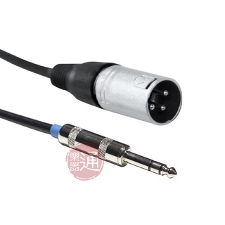 MIT臺灣製 / XLR(公)-TRS(6.3) 訊號線【ATB通伯樂器音響】