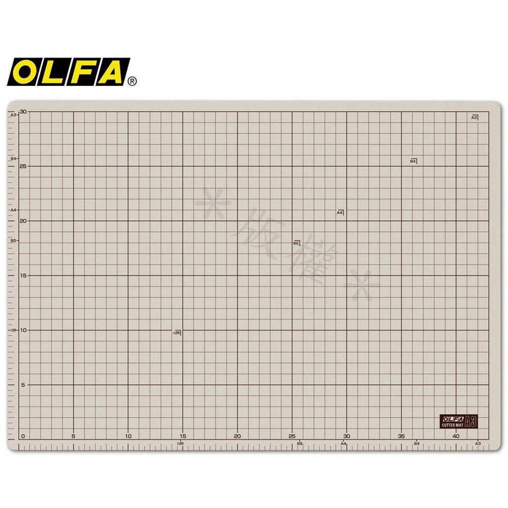 OLFA CM-A3 兩面切割墊(320x450x2mm)