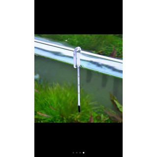 玻璃工房 類日本ADA--白色溫度計/柺杖/掛式