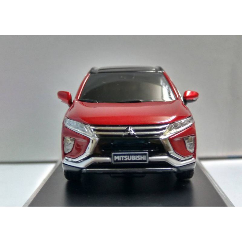 1/43 絕版 三菱 MITSUBISHI 原廠發行 紀念 ECLIPSE CROSS 日蝕 合金 模型車 汽車模型