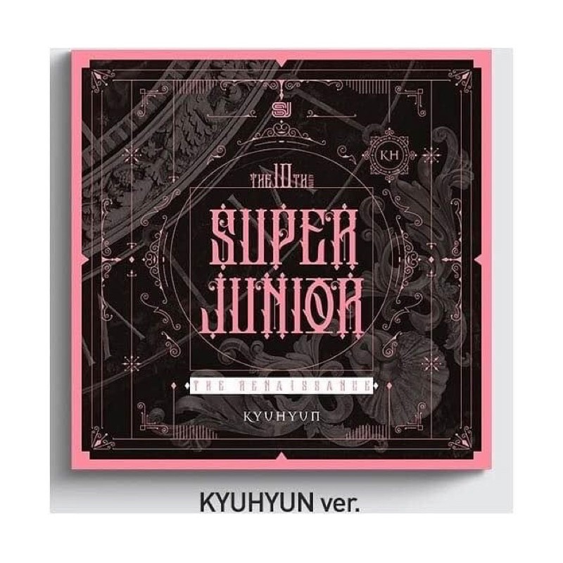 圭賢版全新未拆封 super junior 正規十輯 The Renaissance Kyuhyun