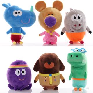 現貨 嗨!道奇Hey Duggee 40CM 狗狗老師阿奇幼幼園犀牛章魚小豬鱷魚袋熊嗨道奇玩具12寸公仔