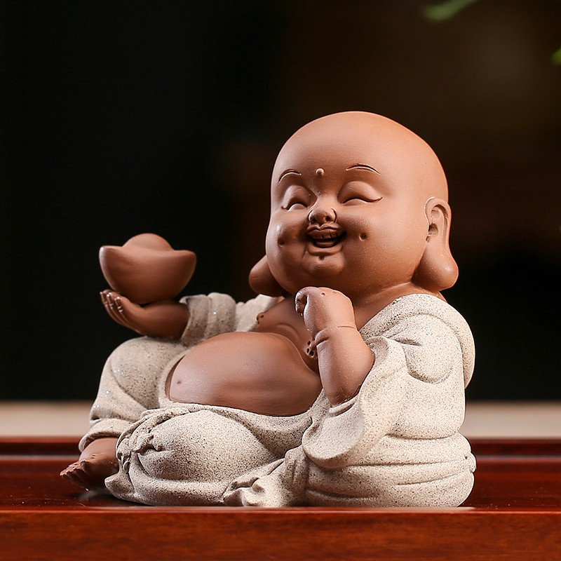 紫砂招財彌勒佛茶寵精品創意可養手工個性茶玩茶道配件茶具小擺件| 蝦皮購物 紫砂招財彌勒佛茶寵精品創意可養手工個性茶玩茶道配件茶具小擺件| 蝦皮購物