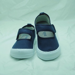 **糖果屋**台灣製幼兒園室內鞋/兒童專用深藍布面鞋