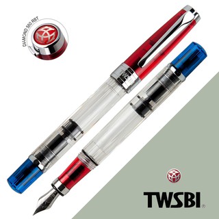 TWSBI 三文堂 鑽石580 RBT 活塞鋼筆(陽極處理)