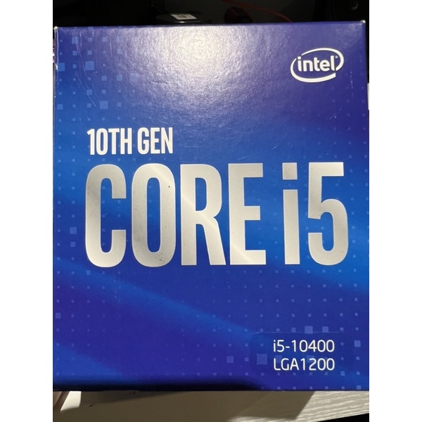 Intel I5 10400 Cpu 代理公司貨 二手 保固內 六核心