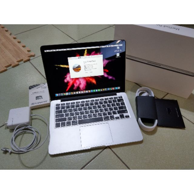 MacBook Pro 13吋 128G +記憶卡、副廠充