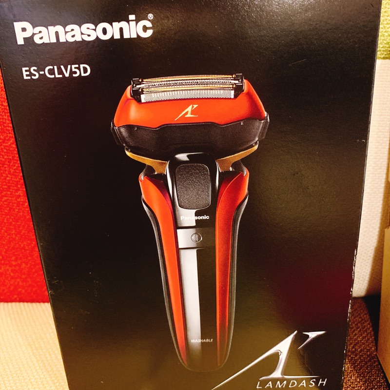 Panasonic Es Clv5d R人剃鬚刀羊羔衝刺紅 5刃 刮鬍刀 蝦皮購物