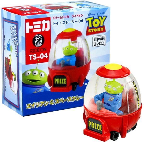 【詠揚模型玩具店】日版 TOMICA 多美 合金 小汽車 TS-04 玩具總動員4 三眼怪 &amp; 火箭