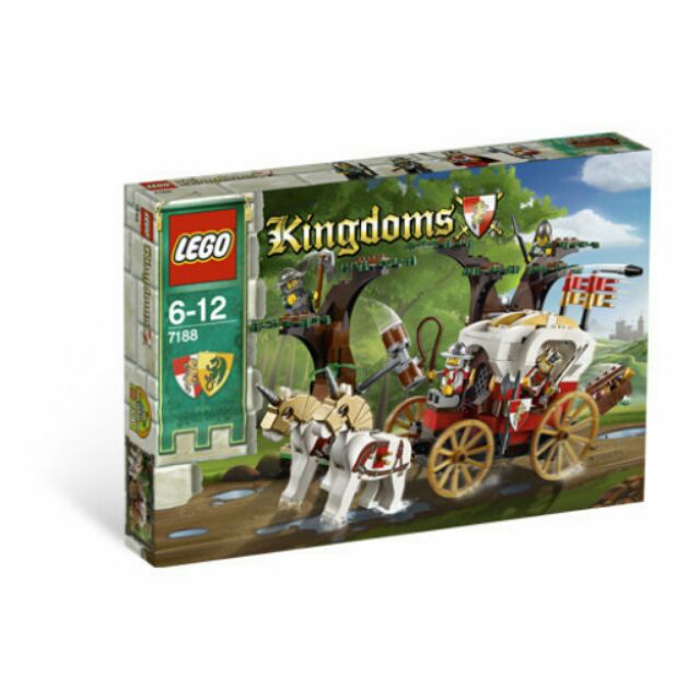 LEGO 樂高 7188 全新品未拆 城堡系列 King's Carriage Ambush 國王馬車的埋伏