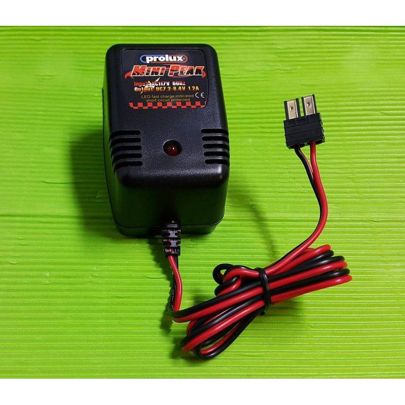 智晟TRAXXAS 接頭 7.2V 8.4V 鎳氫電池專用充電器 1.2A+7.2V 5000MAH 電池