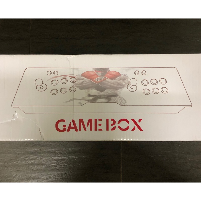 GAME BOX 家用街機遊戲機電視格鬥機月光寶盒5s 960街機雙人搖桿頂級木箱款