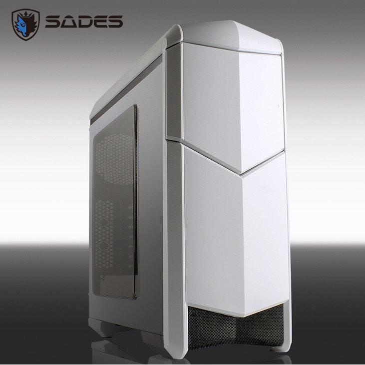 賽德斯SADES "Baphomet 巴風特" L 空機殼 上置USB 3.0 白色