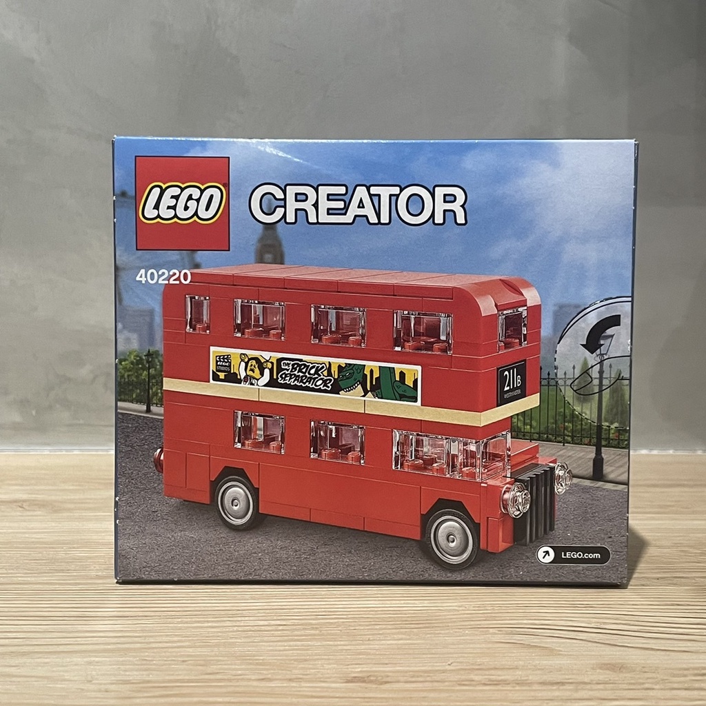 (bear)正版現貨 LEGO 樂高 CREATOR 系列 40220 倫敦雙層巴士 倫敦 雙層巴士 觀光巴士 巴士