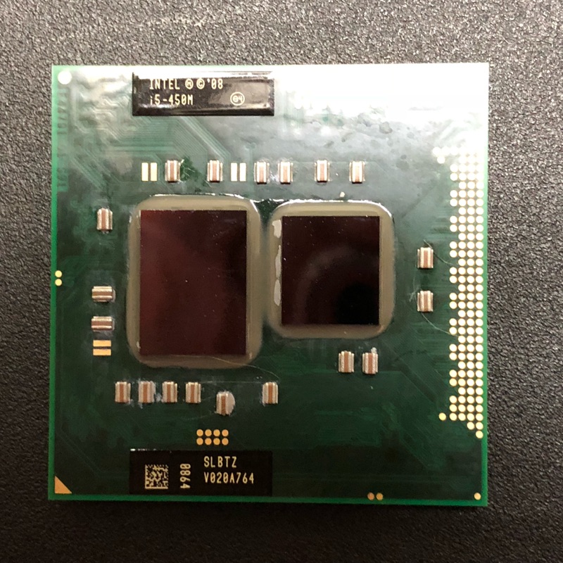 Intel 一代 i5-450M / 筆電專用CPU  正式版