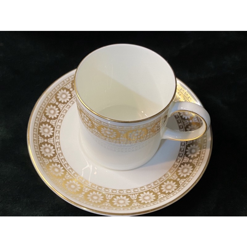 Wedgwood Marguerite Cup Saucer Black Vase骨瓷下午茶杯、咖啡杯組