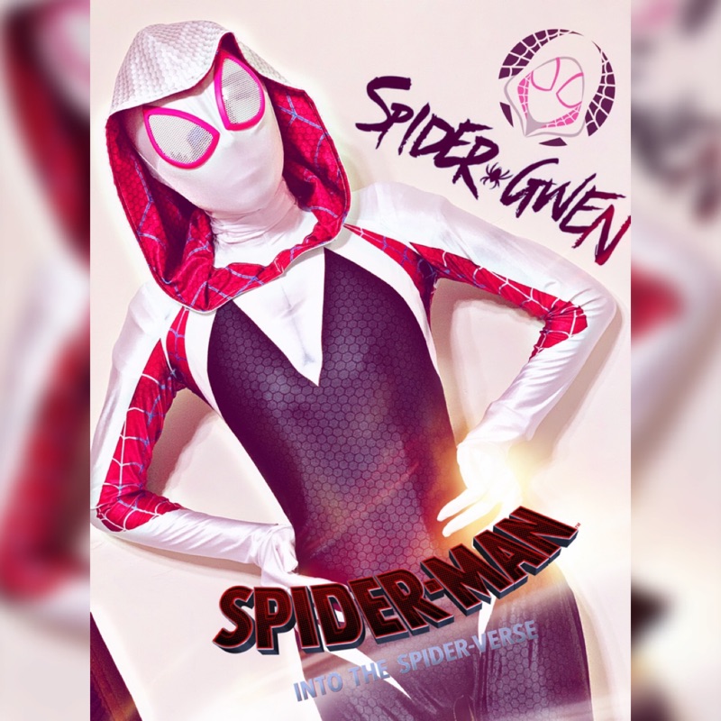 1 1 可穿戴服裝 蜘蛛人新宇宙關史黛西 女蜘蛛人 Cosplay 角色扮演 漫威 Marvel 蝦皮購物