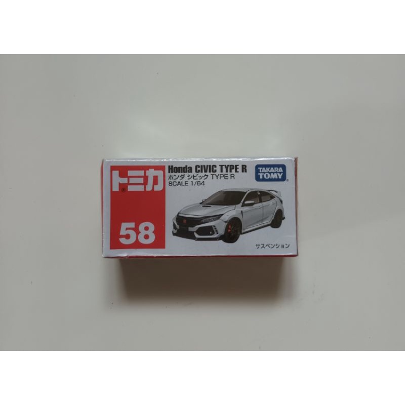 TAKARA TOMY TOMICA 58 Honda CIVIC TYPE R 多美小汽車