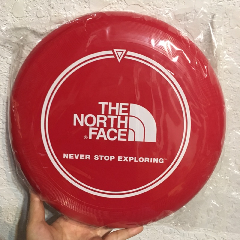 The North Face 飛盤（紅色）