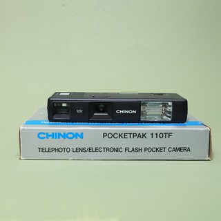 【Polaroid雜貨店】 ♞ Chinon Packetpak 110TF 110停產 底片 擺飾 復古 底片相機