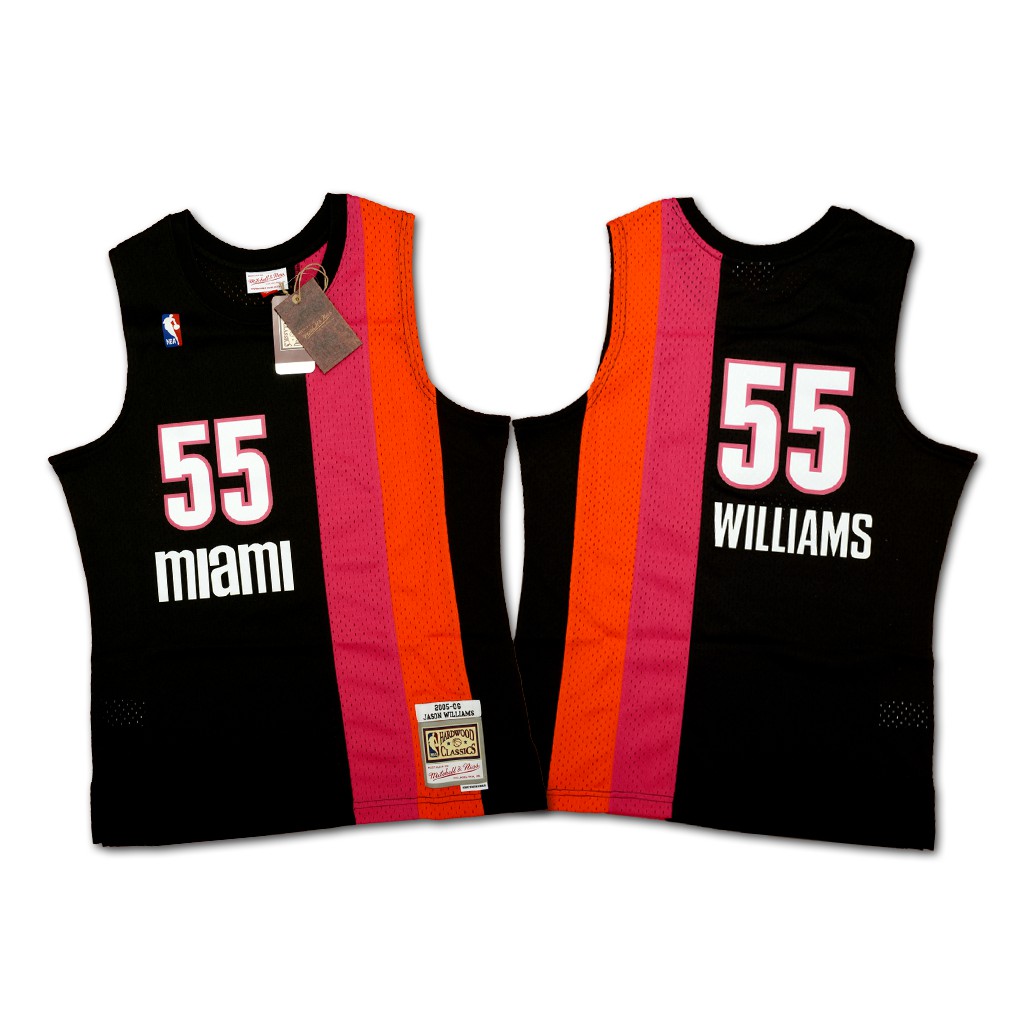Mitchell &amp; Ness NBA 邁阿密熱火隊 Jason Williams 05-06 Swingman 球衣