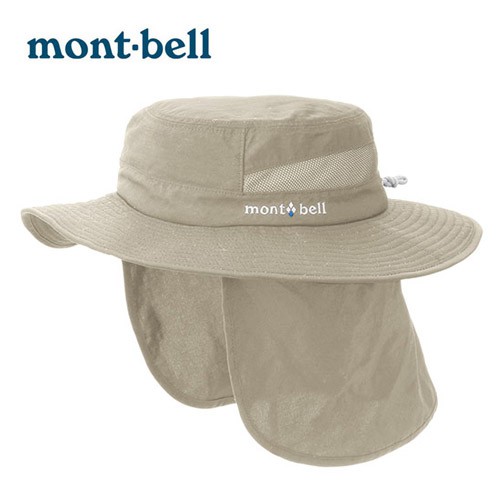 【mont-bell】 SAHARA HAT 遮陽圓盤帽  米白  1118286