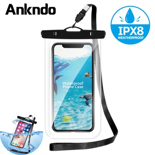 Ankndo 通用防水手機殼水下防水手機袋袋環保潛水袋