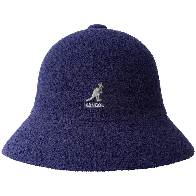 ★KANGOL★ 0397BC BERMUDA CASUAL BUCKET 毛巾布 鐘型帽 漁夫帽 (深藍色) 化學原宿