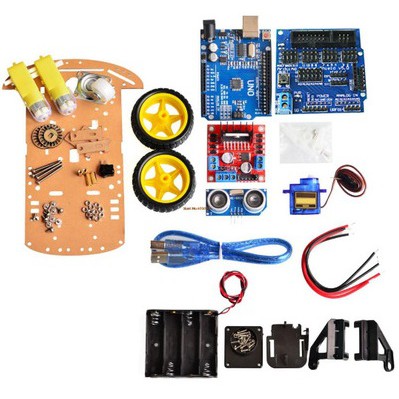 ◄VD4A► Arduino智慧小車DIY套件 2WD 含Arduino Uno開發板 提供相關資料