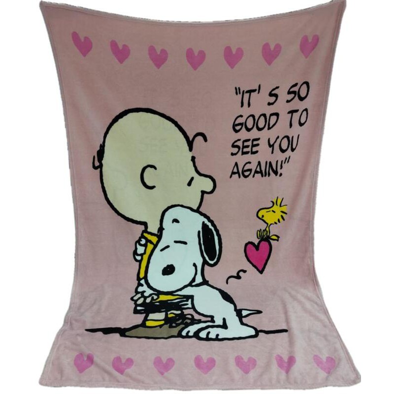 [現貨]史努比 空調毯  法蘭絨毛毯 Snoopy 4 花生漫畫 潮流復古 毛毯 可愛個性 獨特午睡宿舍 生日交換禮品