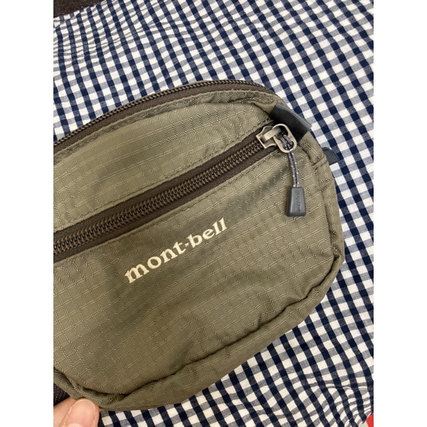 日本mont-bell montbell 登山 三用 腰包 小包