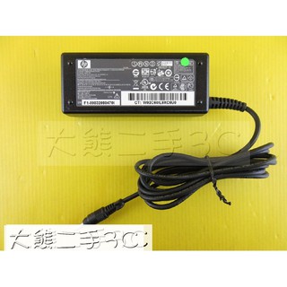筆電變壓器 - HP 原廠 18.5V-3.5A 65W 4.8*1.7 附電源線 (23)【大熊二手3C】