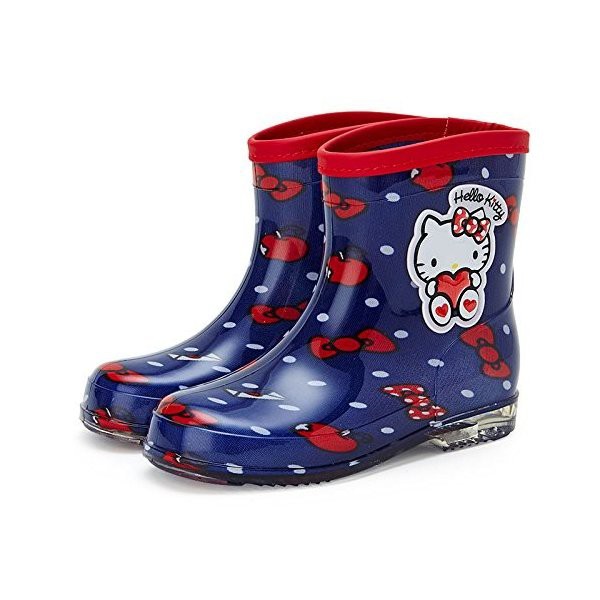 日貨 Hello Kitty 21公分 兒童雨鞋 防水雨鞋 雨具 雨鞋 下雨天 三麗鷗 正版 J00017139