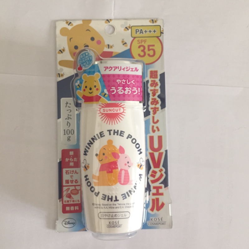 現貨💕日本KOSE SUNCUT UV迪士尼高效防曬乳100g