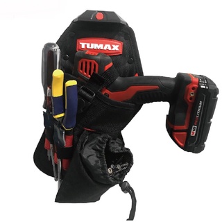 TUMAX 電鑽起子機18V可用 TU-112 工具袋 附釘袋電鑽槍套 槍袋 槍套 1個